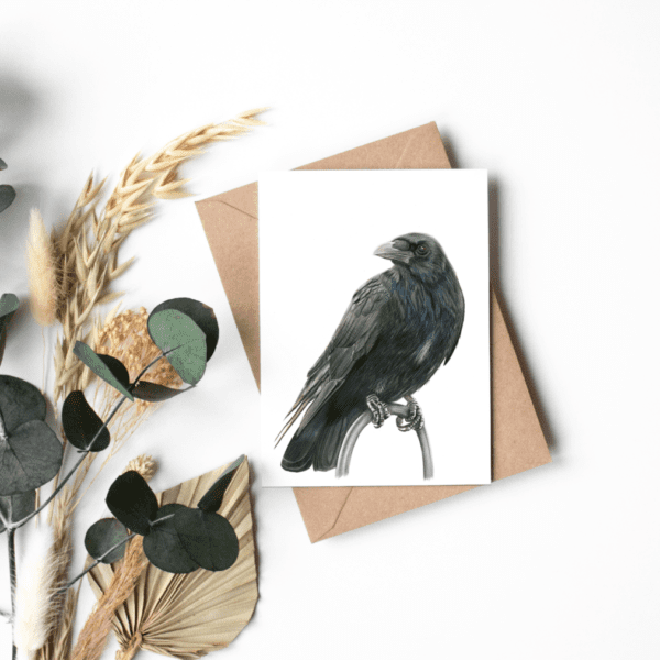 Nevermore - kort inkl kuvert